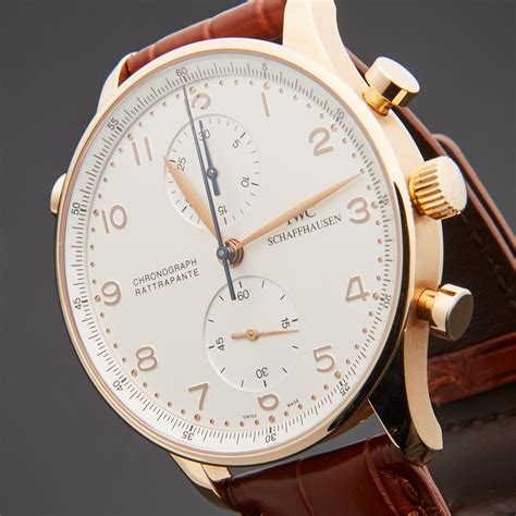 iwc portuguese rattrapante chronograph|The Portugieser Collection .